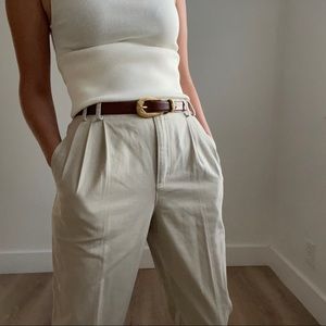 Vintage brown belt